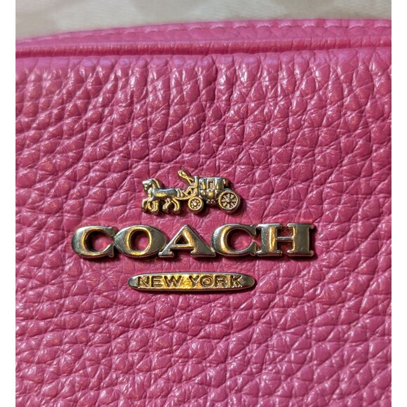 Coach 5671 Court Backpack Signature Canvas & Pebble Leather Light Khaki Petunia main image 6
